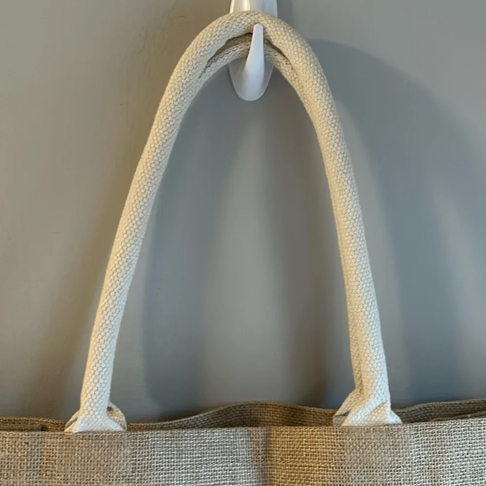NWOT Jute Tote Bag